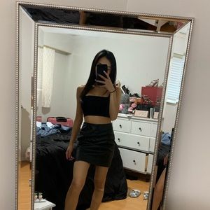 Leather Skirt